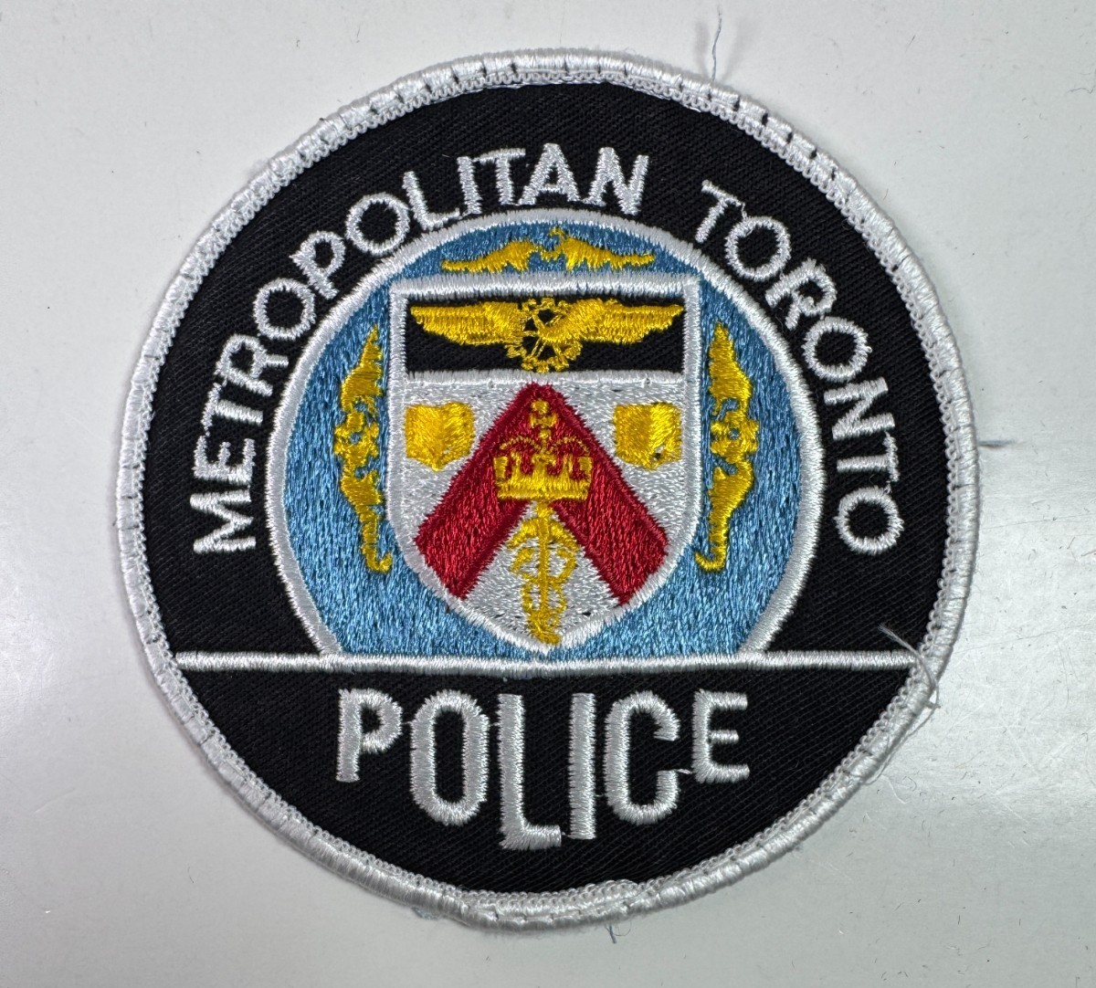 Metropolitan Toronto Police Canada Patch CC8M