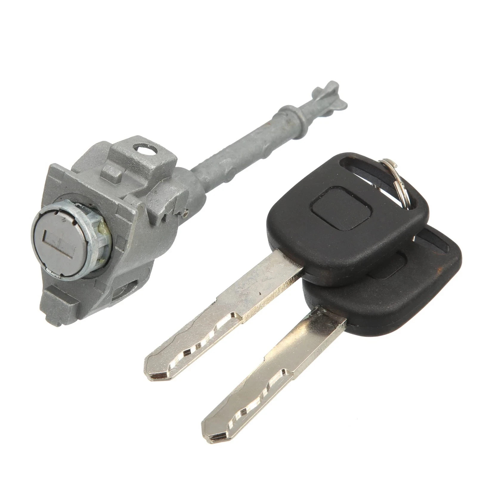 1 Set Front Door Lock Cylinder Set Kit with 2 Keys for Honda Accord 2013-2017 72