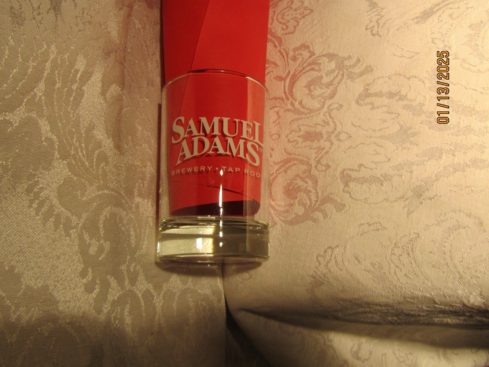 Samuel Adams Brewery & Tap Room Sampling Glass Made by Libbey