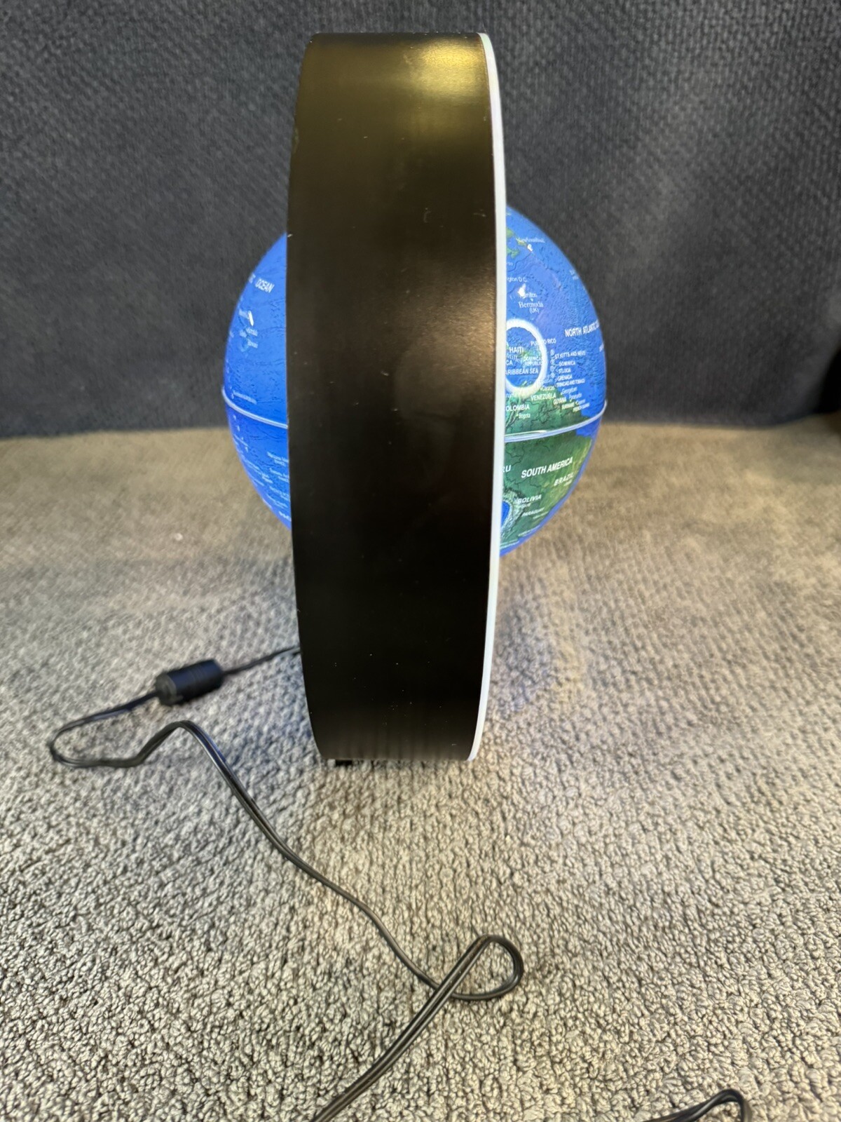 Magnetic Levitating Floating Globe World Map LED Light Night Lamp Home Decor