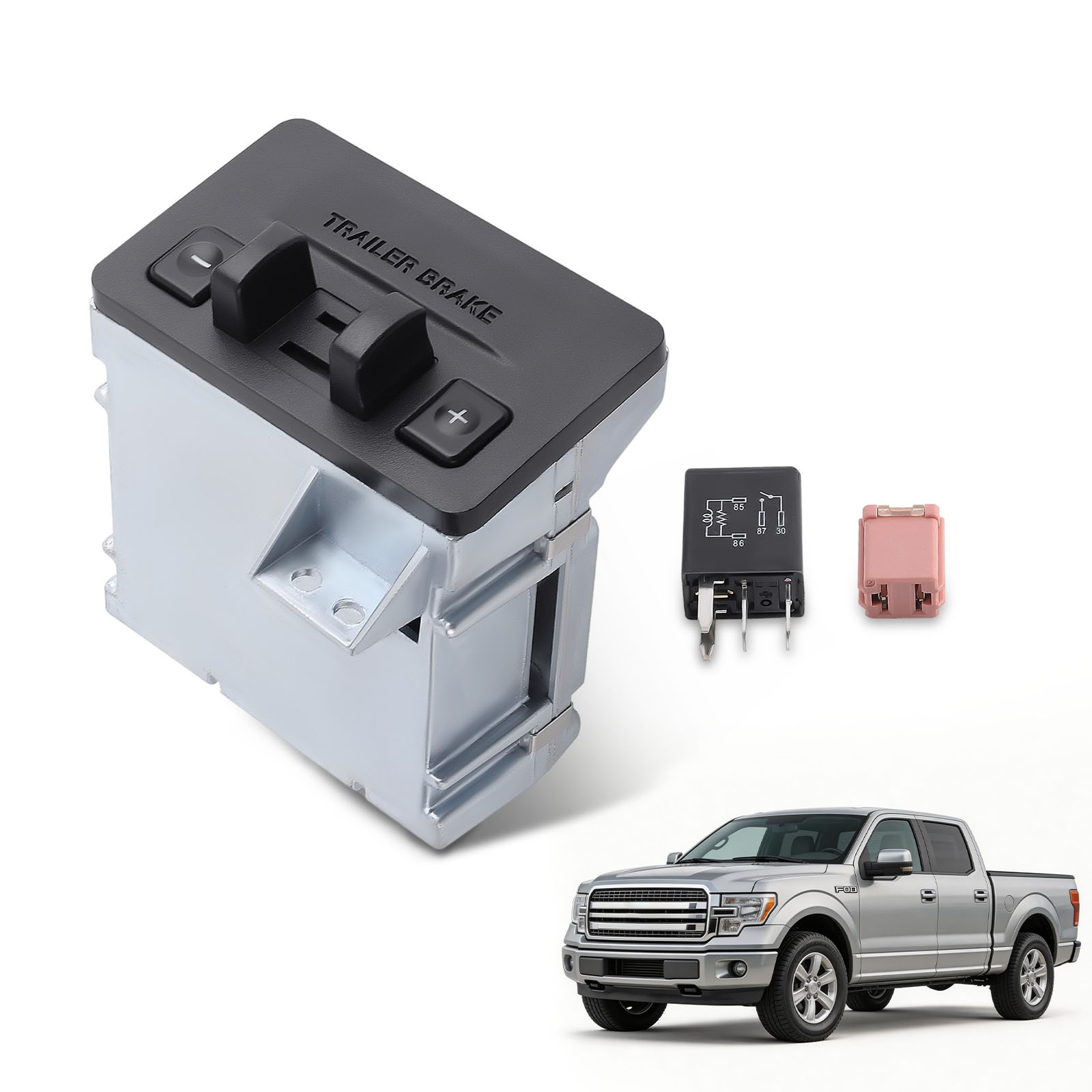 TRAILER BRAKE CONTROLLER IN DASH SET For FORD F150 2011 2012-2014