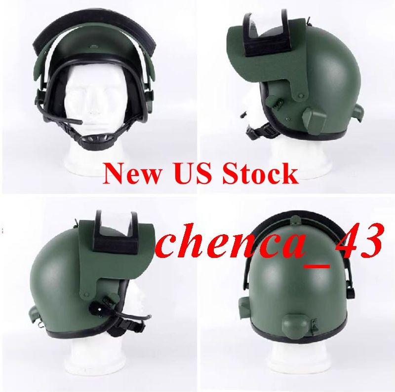 IN US!!! 1PC Replica Russian Army Altyn K63 Helmet Mask Steel Vizor for Airsoft