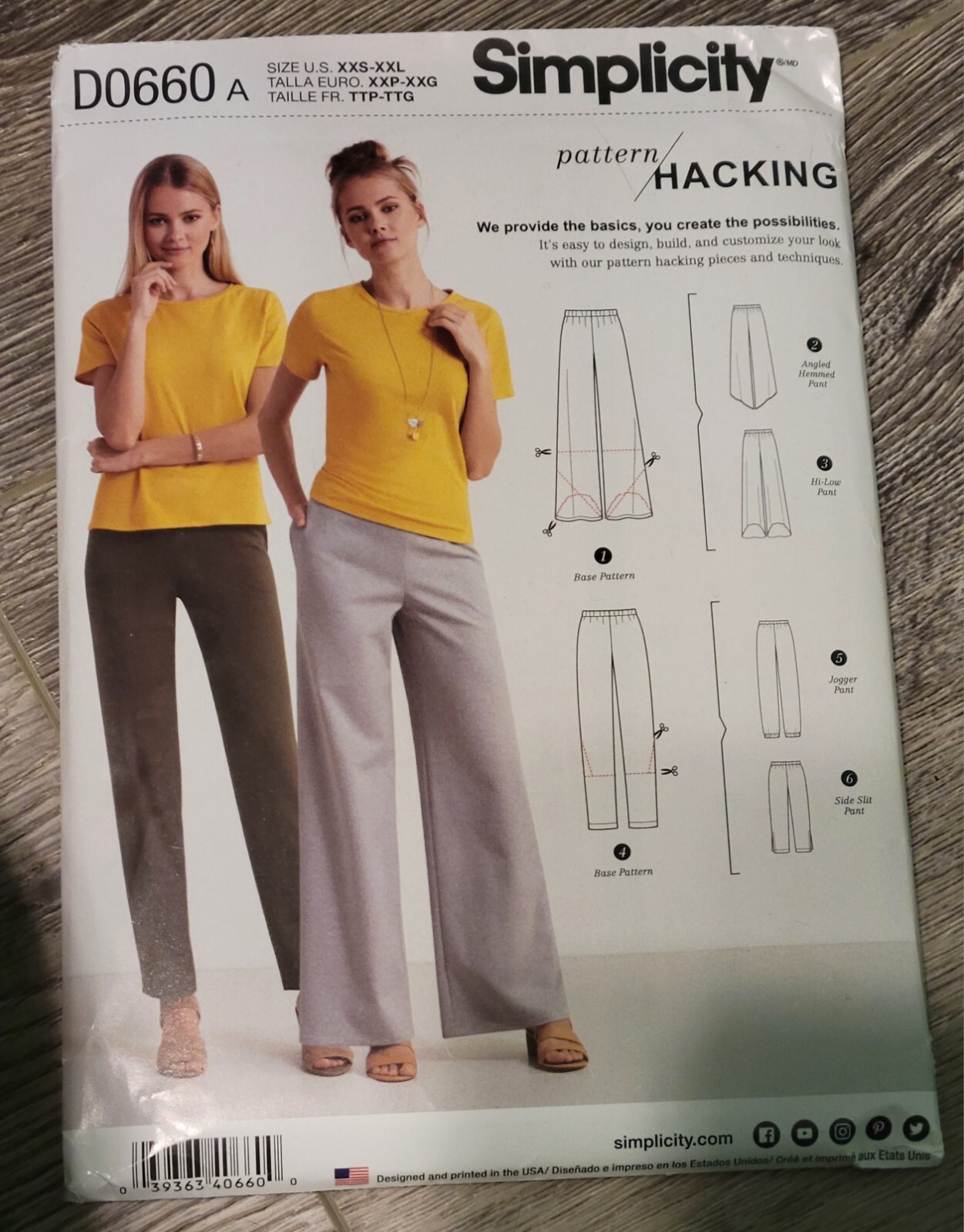 Simplicity, McCall's Sewing Patterns. Women's Skirts/Pants