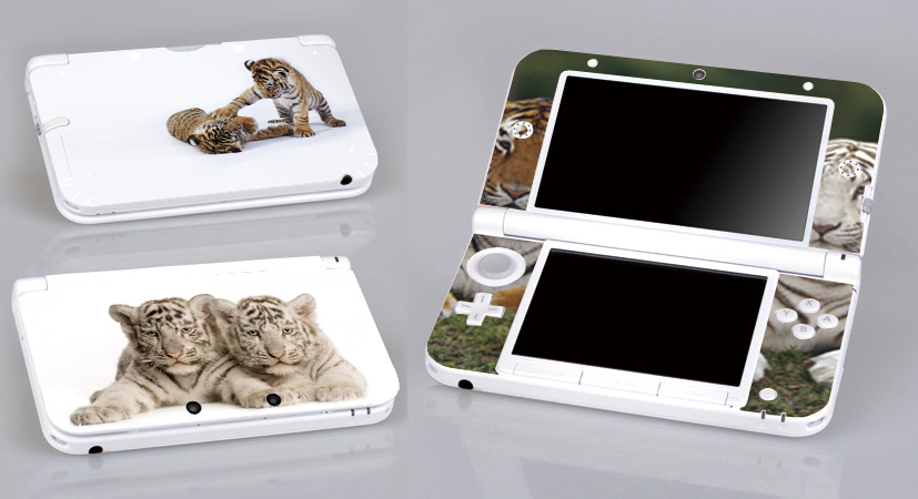 Tiger 355 Vinyl Decal Cover Skin Sticker for Nintendo 3DS XL/LL