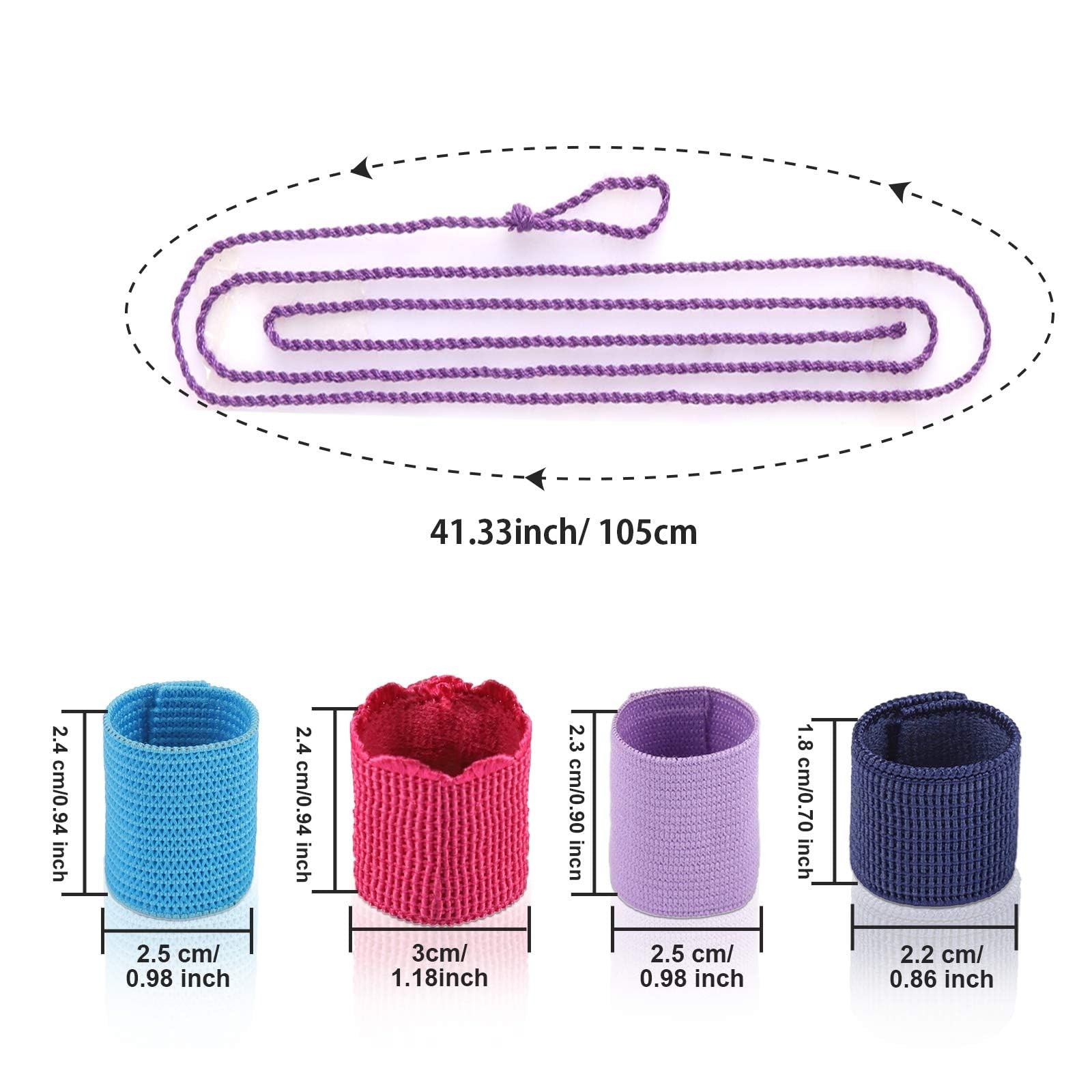 Polyester Yoyo String with 100pcs Professional Yoyos String for Responsive