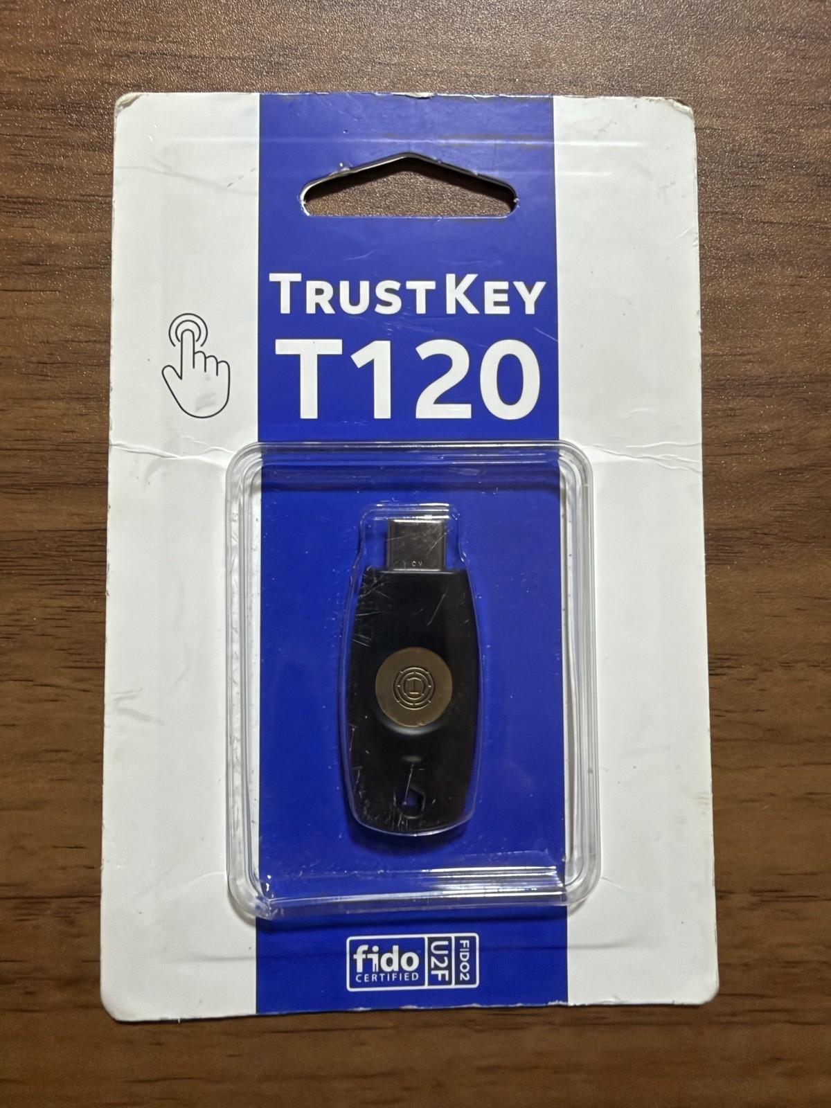 FIDO2 U2F Security Key Passkey Two-Factor Authentication (2FA) USB Key Pin+To...