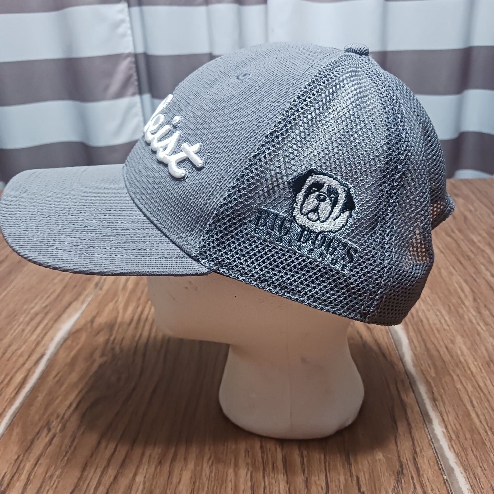 Titleist Hat Cap Snapback Gray White Script Big Dogs Challenge Julliette Falls