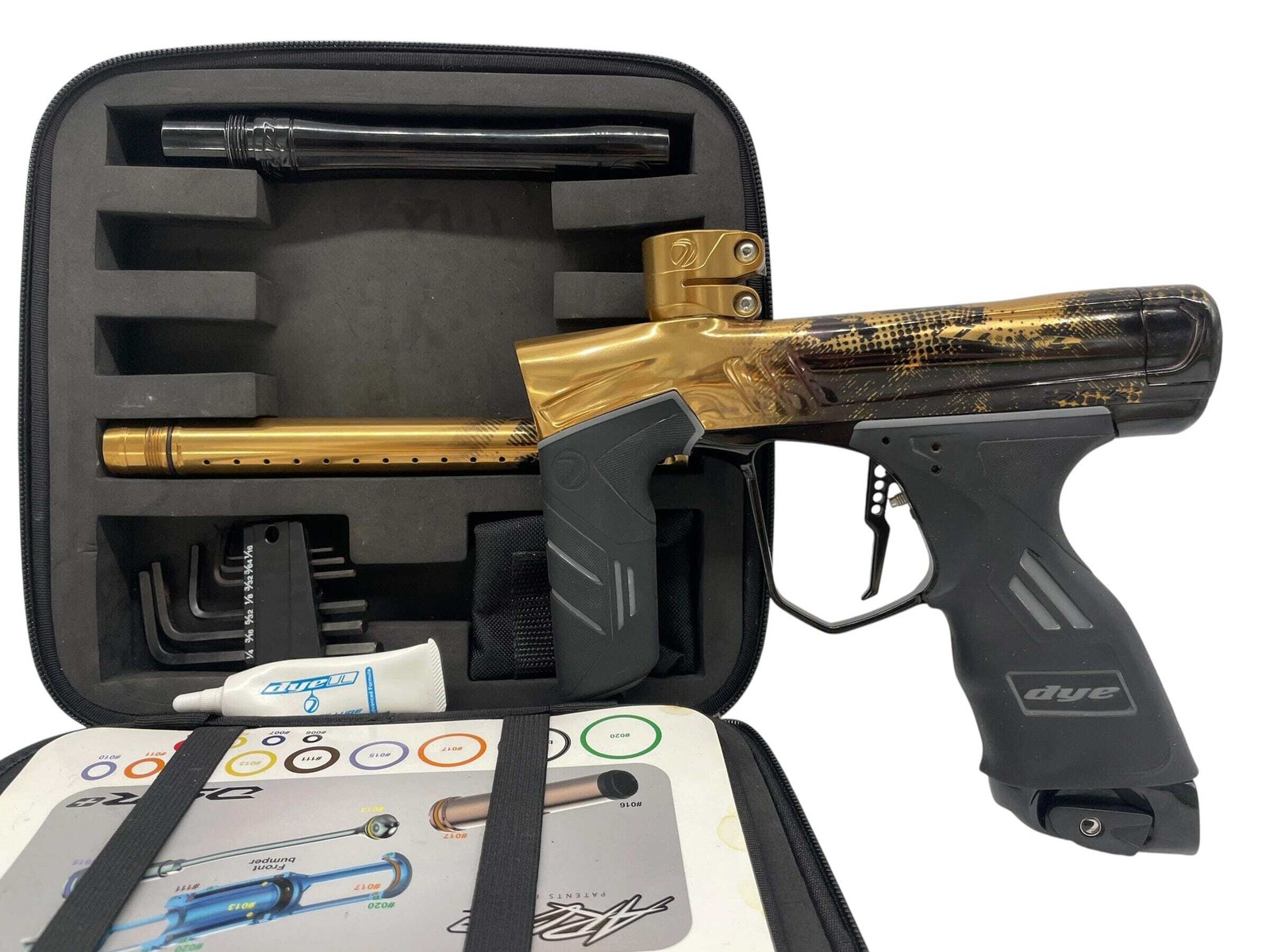 Dye Dsr+ PGA Copper Blackout Paintball Gun