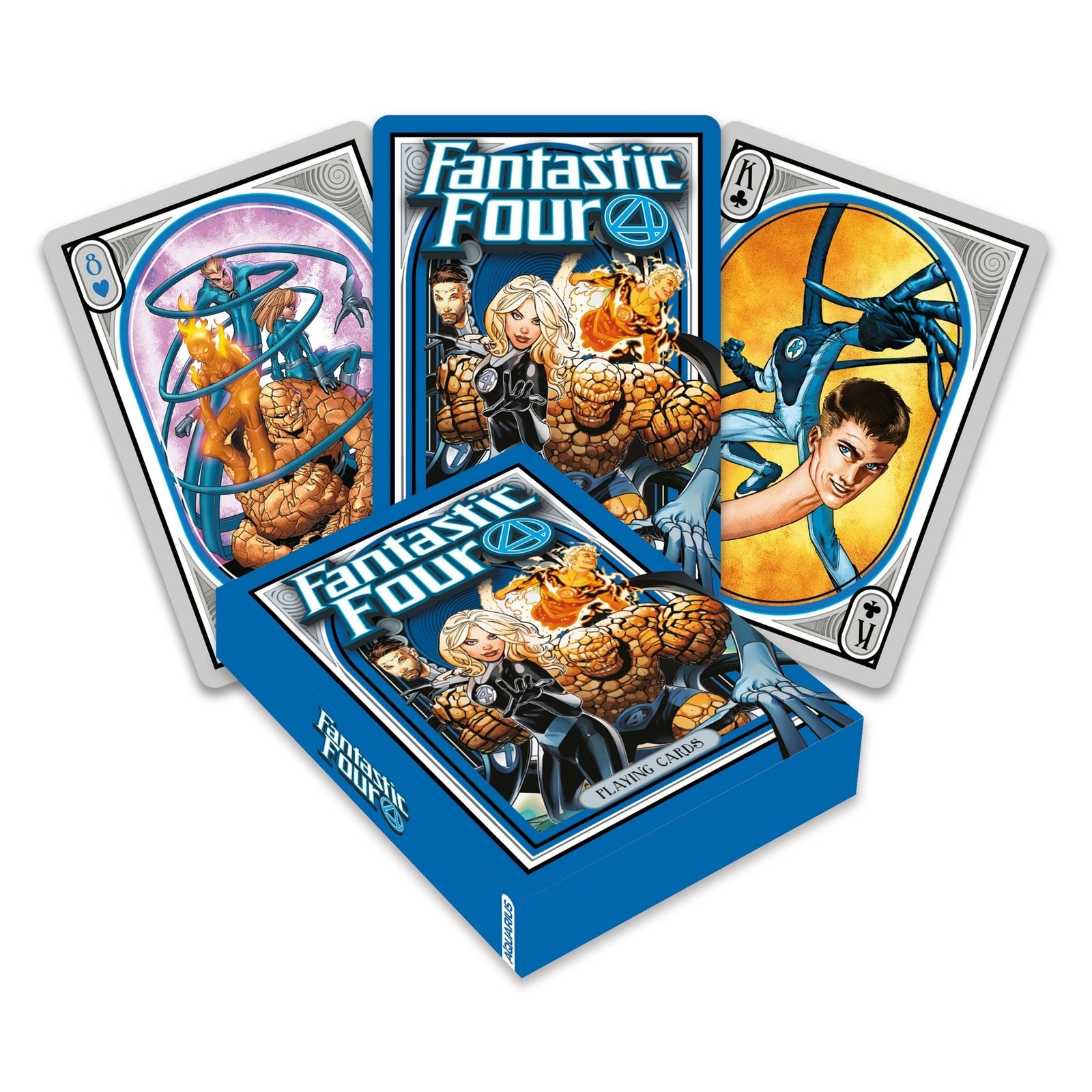 Marvel Comic's Fantastic Four Comic Art Playing Cards 52 Card Deck NEW SEALED