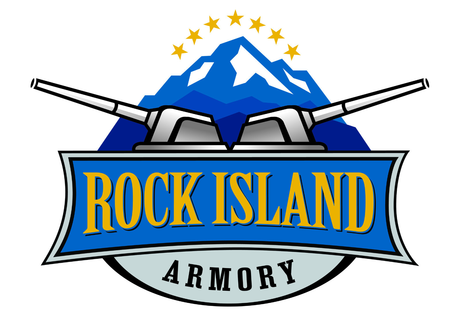 Rock Island Armory - GI Standard .45 ACP Full-Size 5" 1911 Slide - Black