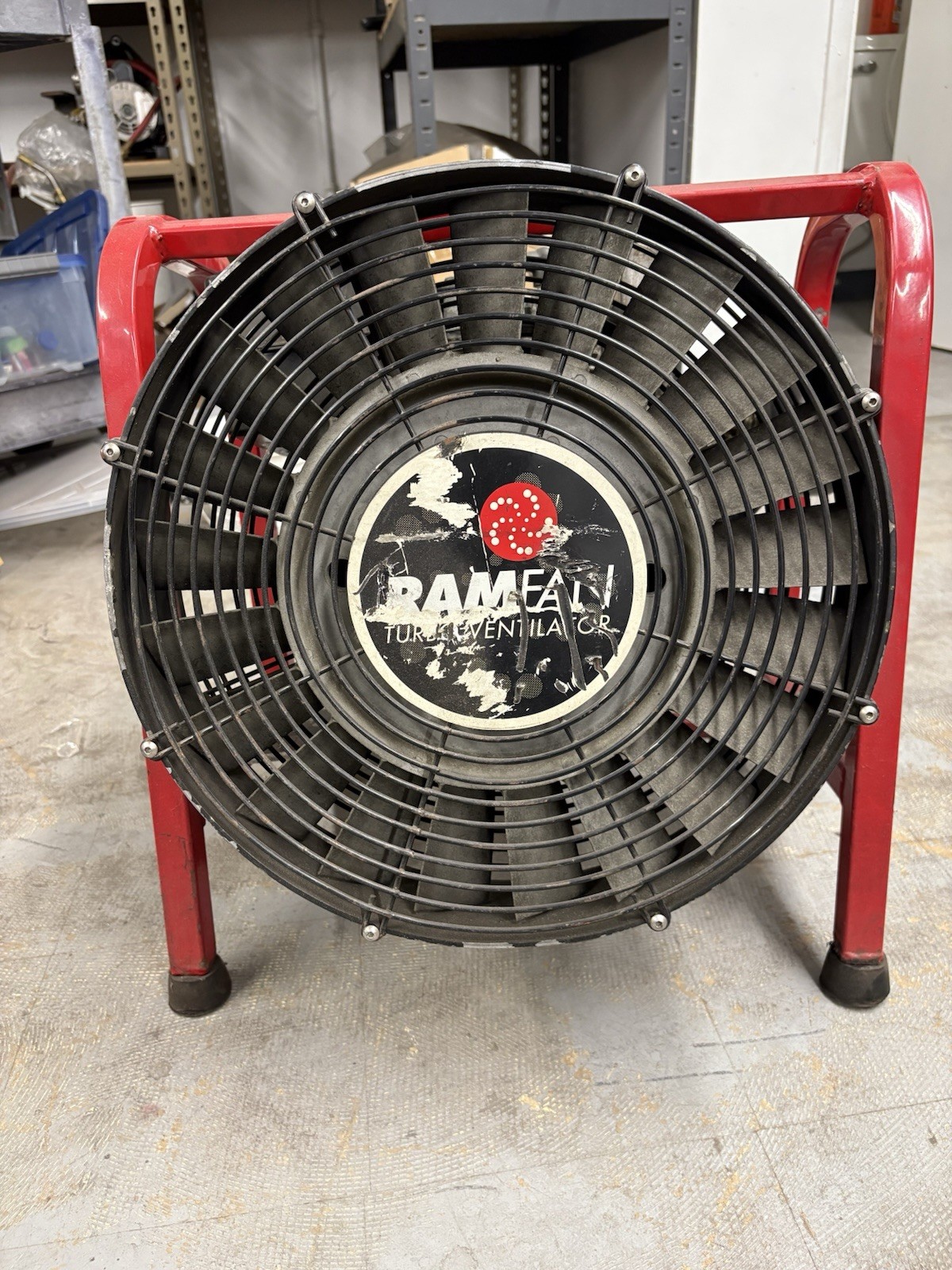 RAMFAN TURBO FORCE VENTILATOR FAN With Stand