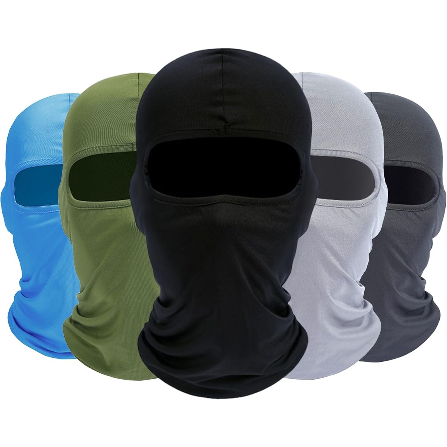 Balaclava Ski Mask UV Protector Shiesty Mask Lightweight Head Hood for Men Women