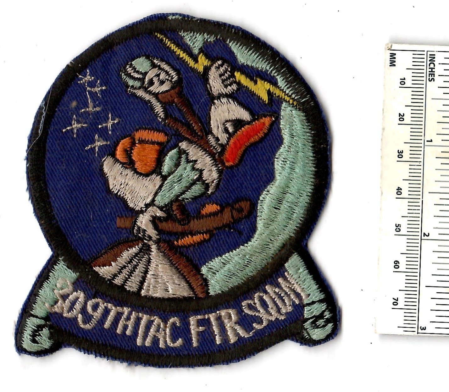 WW2 DONALD DUCK Wild Ducks 309th Fighter Plane Squadron WWII US Navy Patch