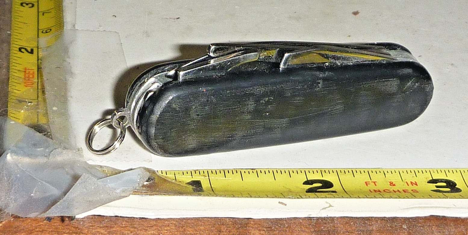 Vtg Golf Multi-Tool Pocket Knife - Black - 4 Function