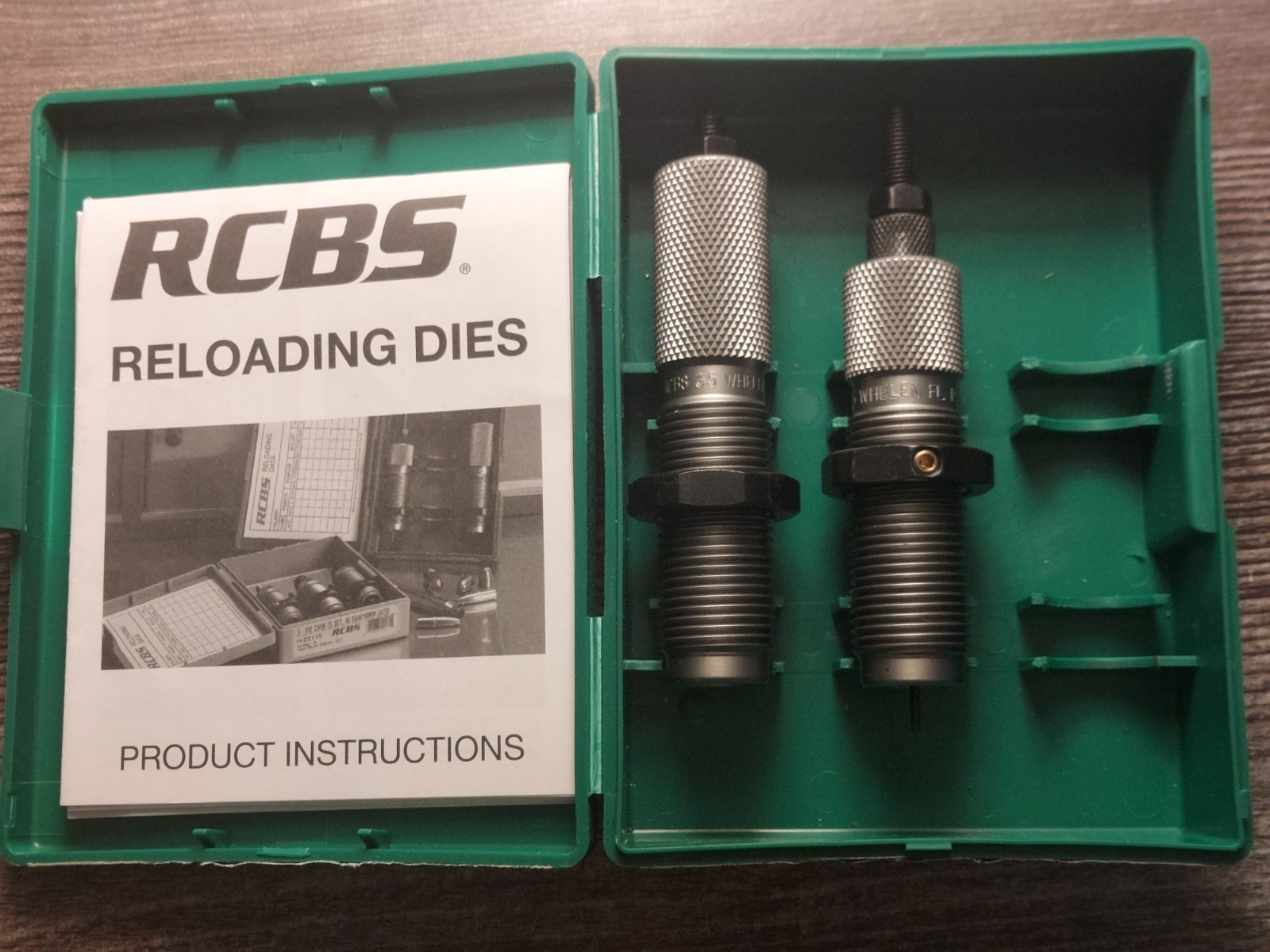 RCBS 30701 Full Length Reloading 2Die Set For 35 Whelen