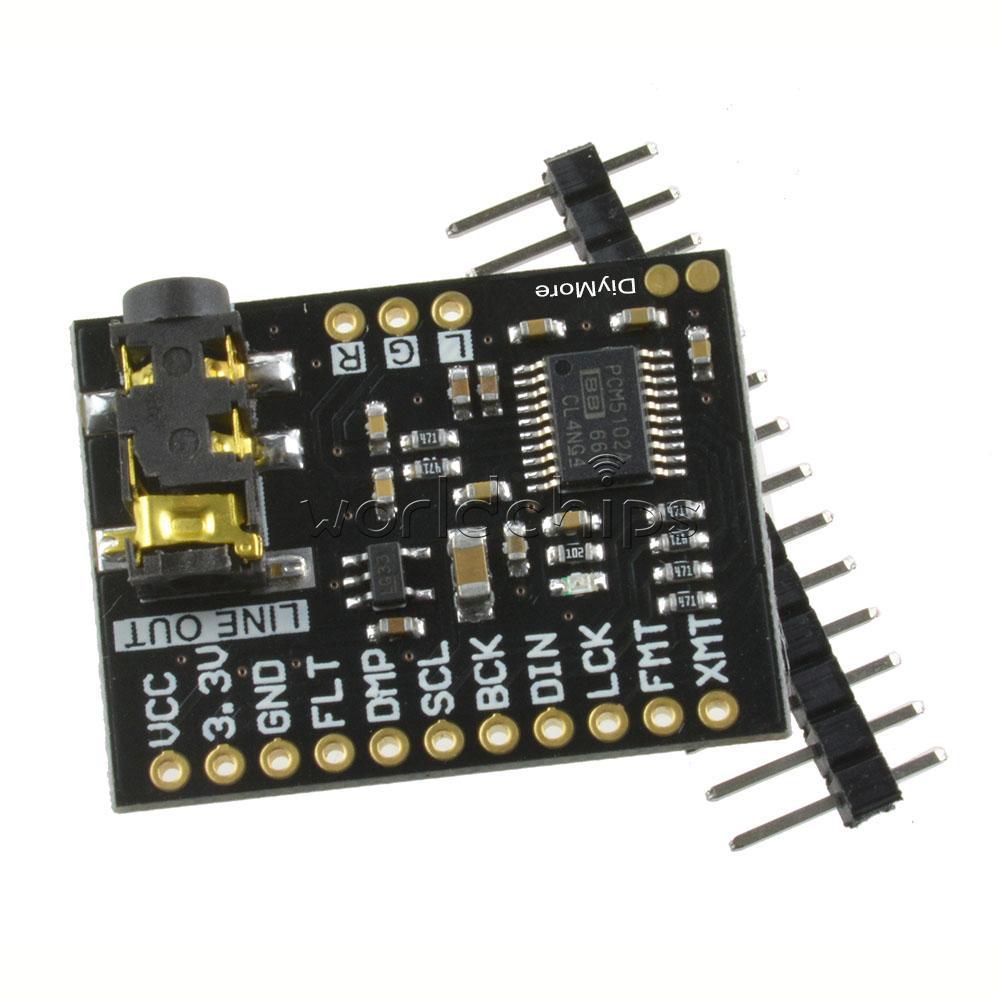PCM5102A DAC Decoder I2S 32bit Player Module Beyond ES9023 PCM1794 Raspberry Pi