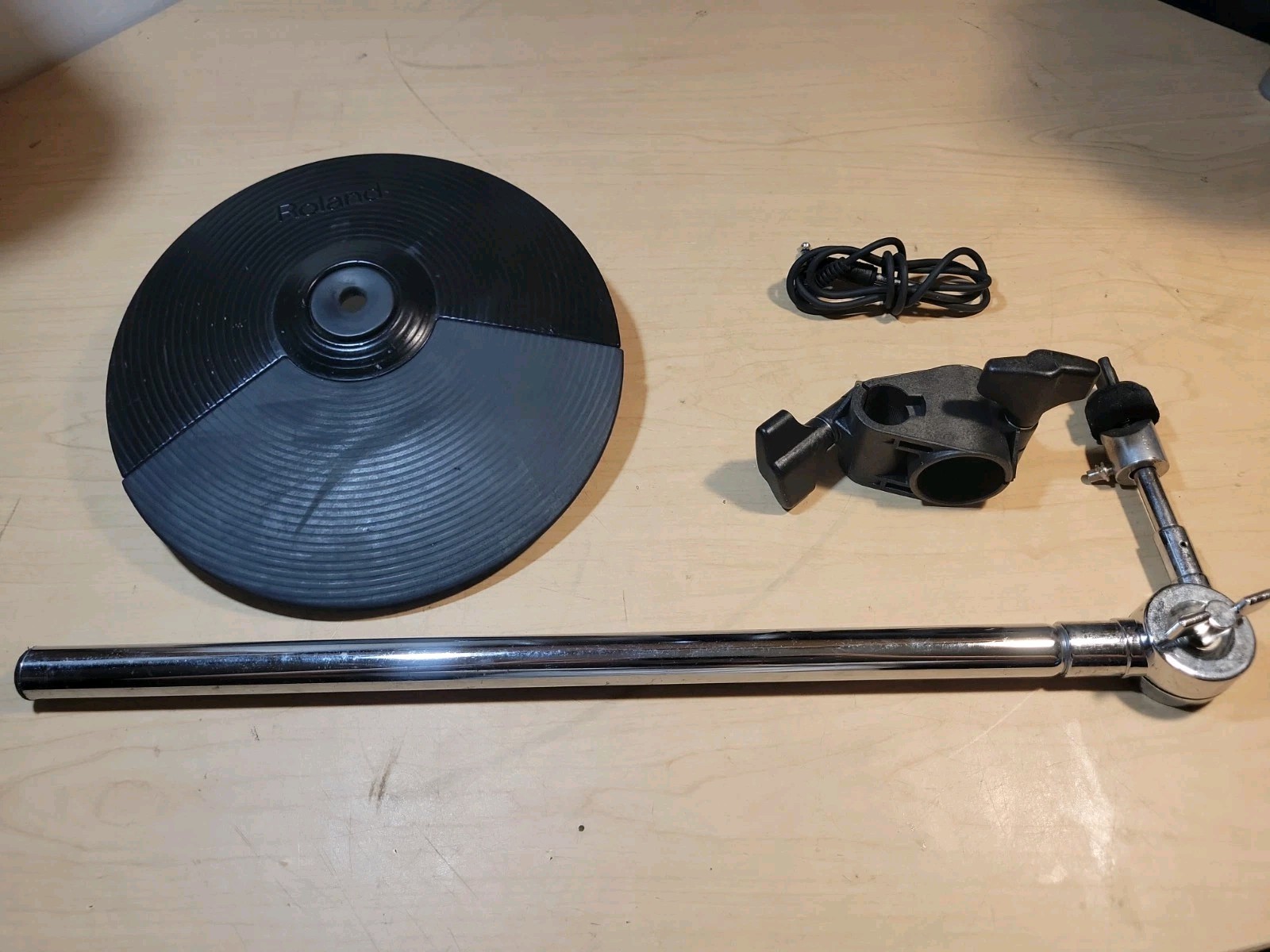 Roland CY-5 Hi Hat / Splash W/ Cymbal Arm,  Cable & Clamp - Cy 5 8 12 #3F9