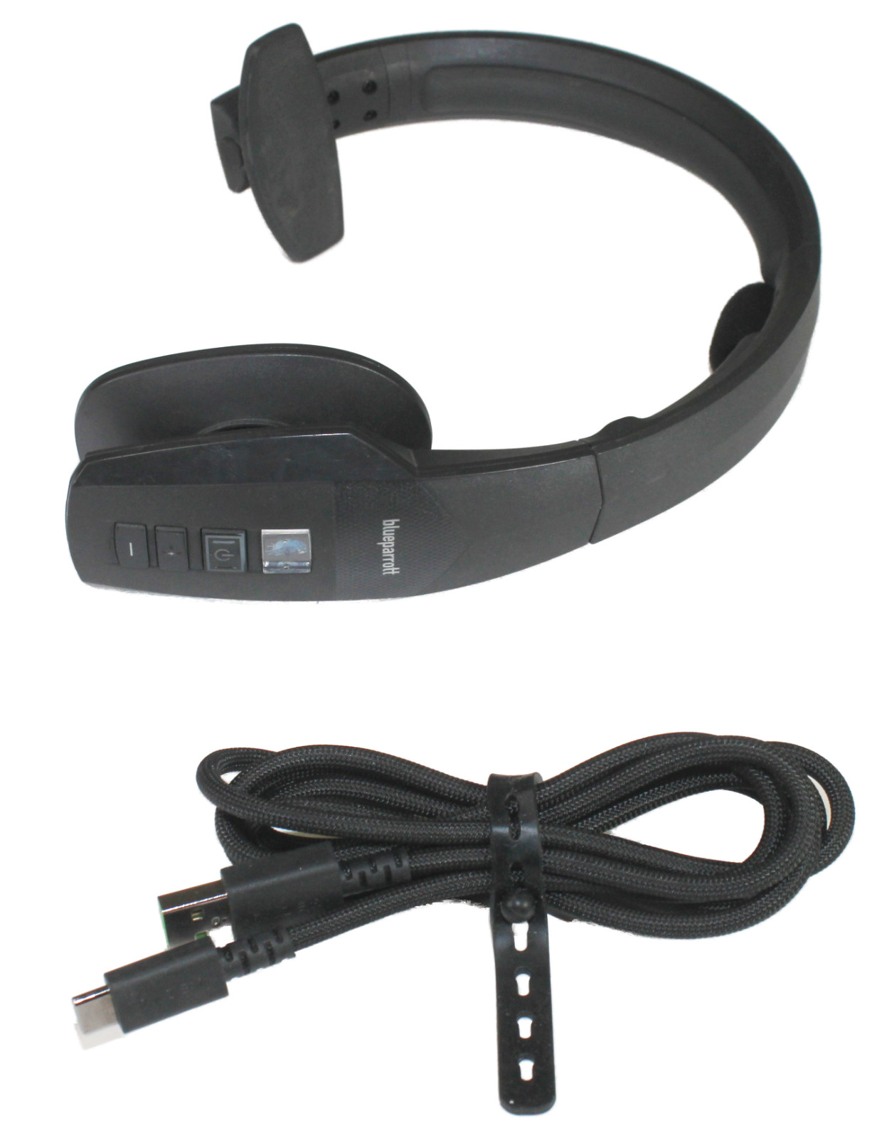 BlueParrott Headset B450-XT Bluetooth Wireless Headset w Voice Commands