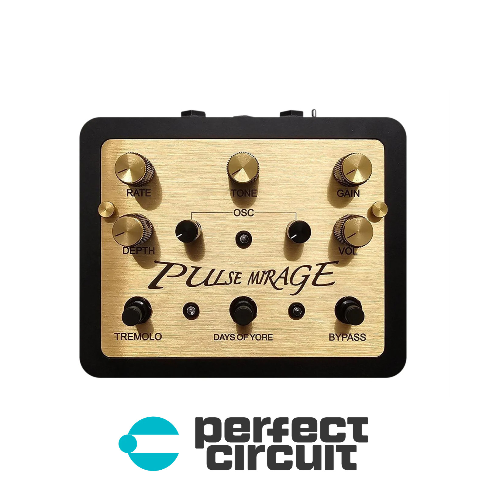 Days of Yore Pulse Mirage Oscillator Fuzz Pedal EFFECTS NEW PERFECT CIRCUIT