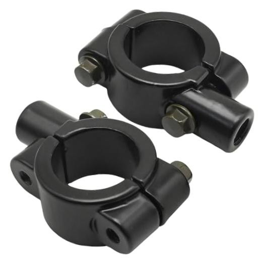 1" 25mm Mirror Thread Motorcycle Handle Bar 10mm 1" Handlebar 10mm Thread