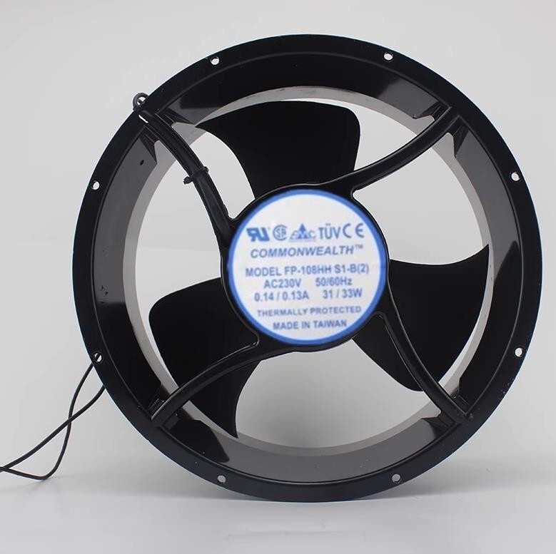 New FP-108HH-XS-B 25489 AC230V 65/76W large air volume cooling fan
