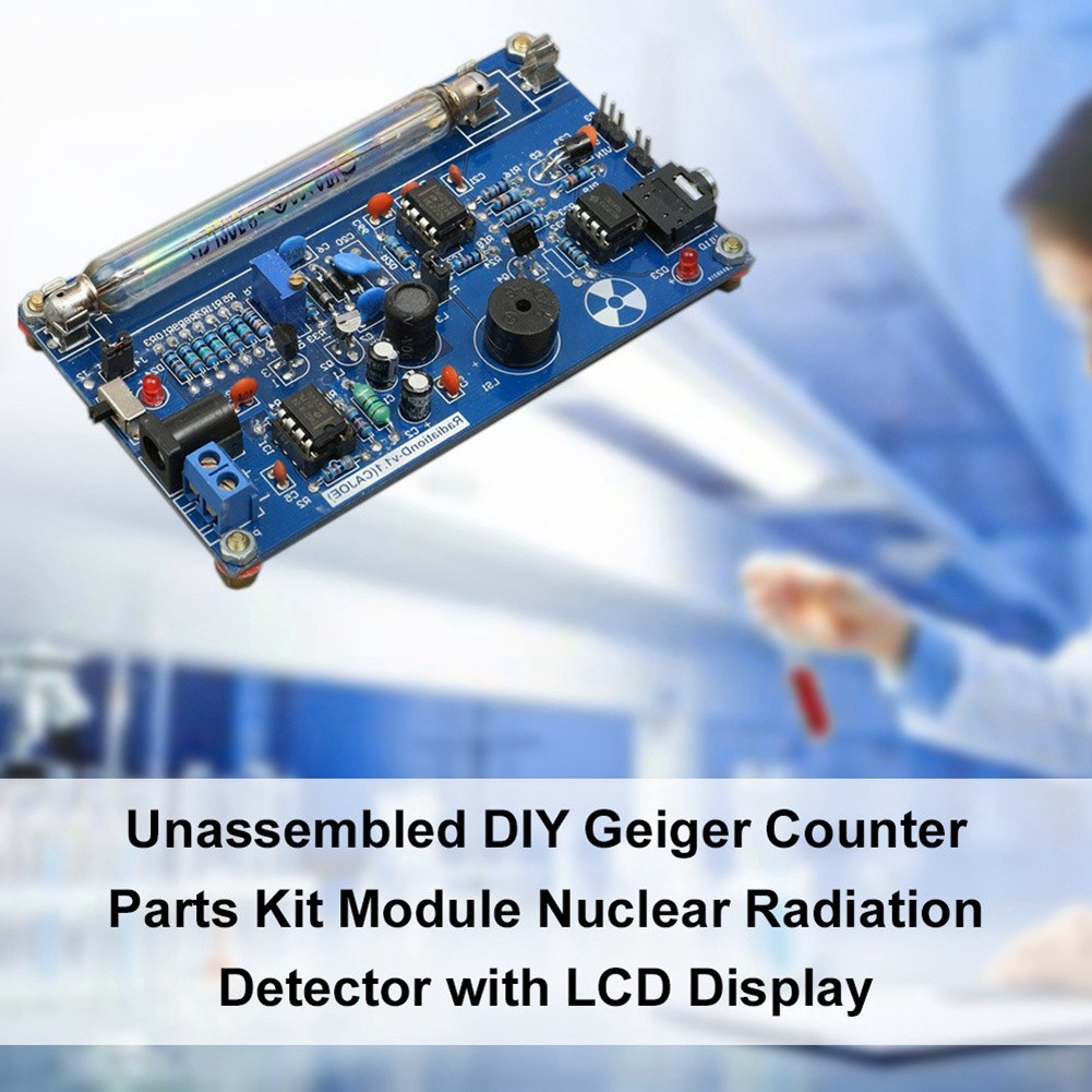 DIY Assemble Geiger Counter Kit Counter Module Nuclear Detector with Sound5796
