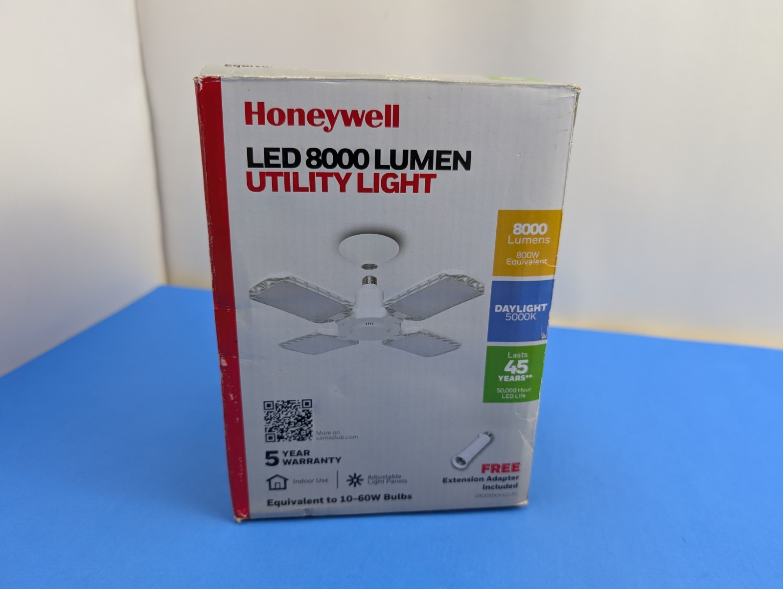 Honeywell LED 8000 Lumen Utility Light d800850hq120