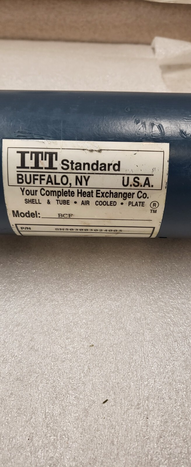 HEAT EXCHANGER BCF 711585