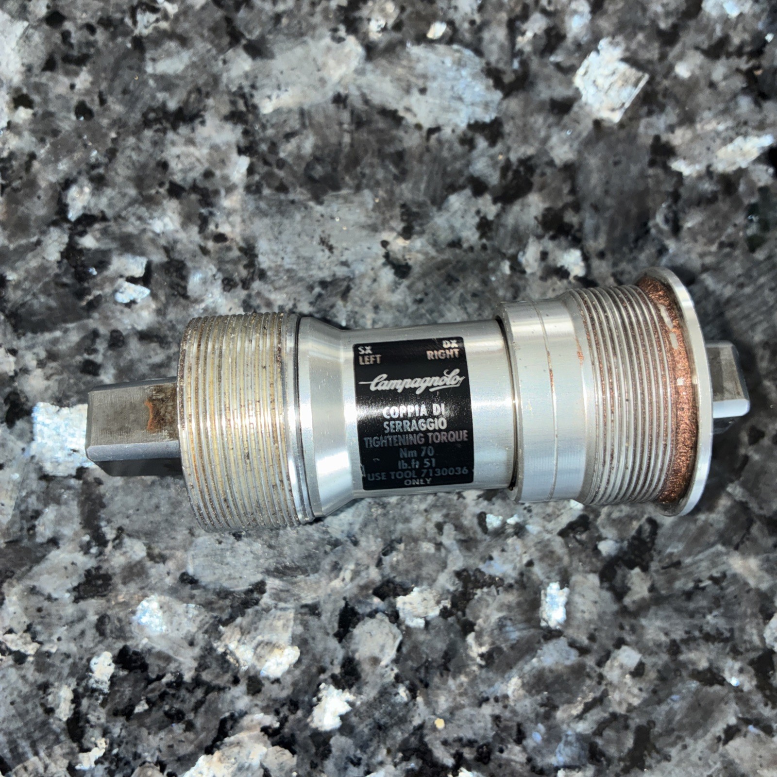 Campagnolo Chorus Bottom Bracket 1.370x24T 102mm ISO 68mm English