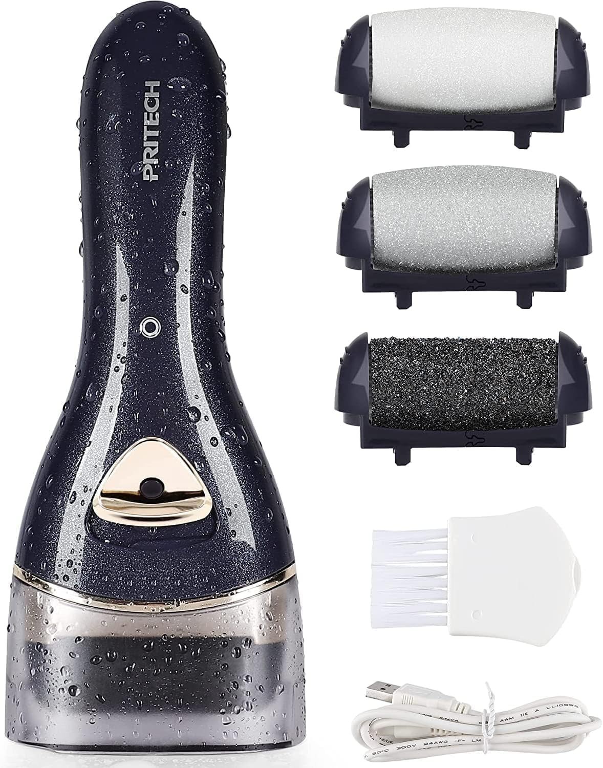 Electric Feet Callus Removers Rechargeable, Portable Electronic Foot File Pedicu