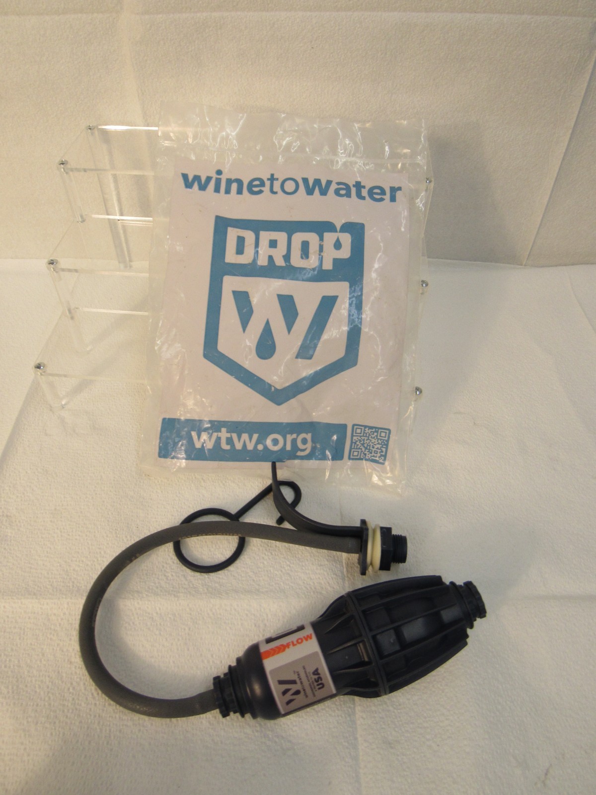 Drop Hollow Fiber Membrane Filter WinetoWater USA Water Purifier Filtration Hose