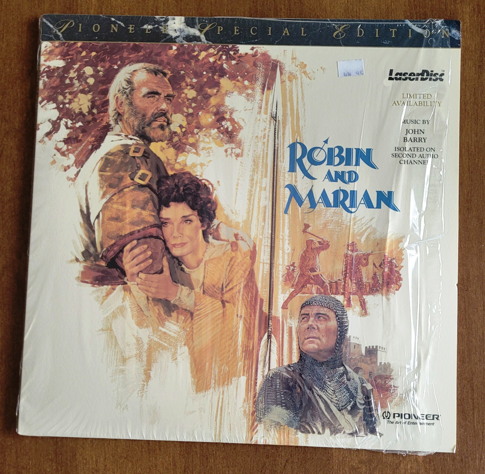 Robin and Marian Pioneer Special Edition Laserdisc LD - Sean Connery