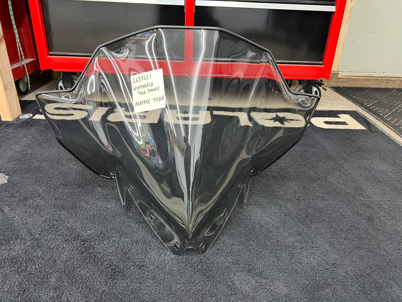 Polaris Windshield 2638221 Windshield Tall Smoke MATRYX