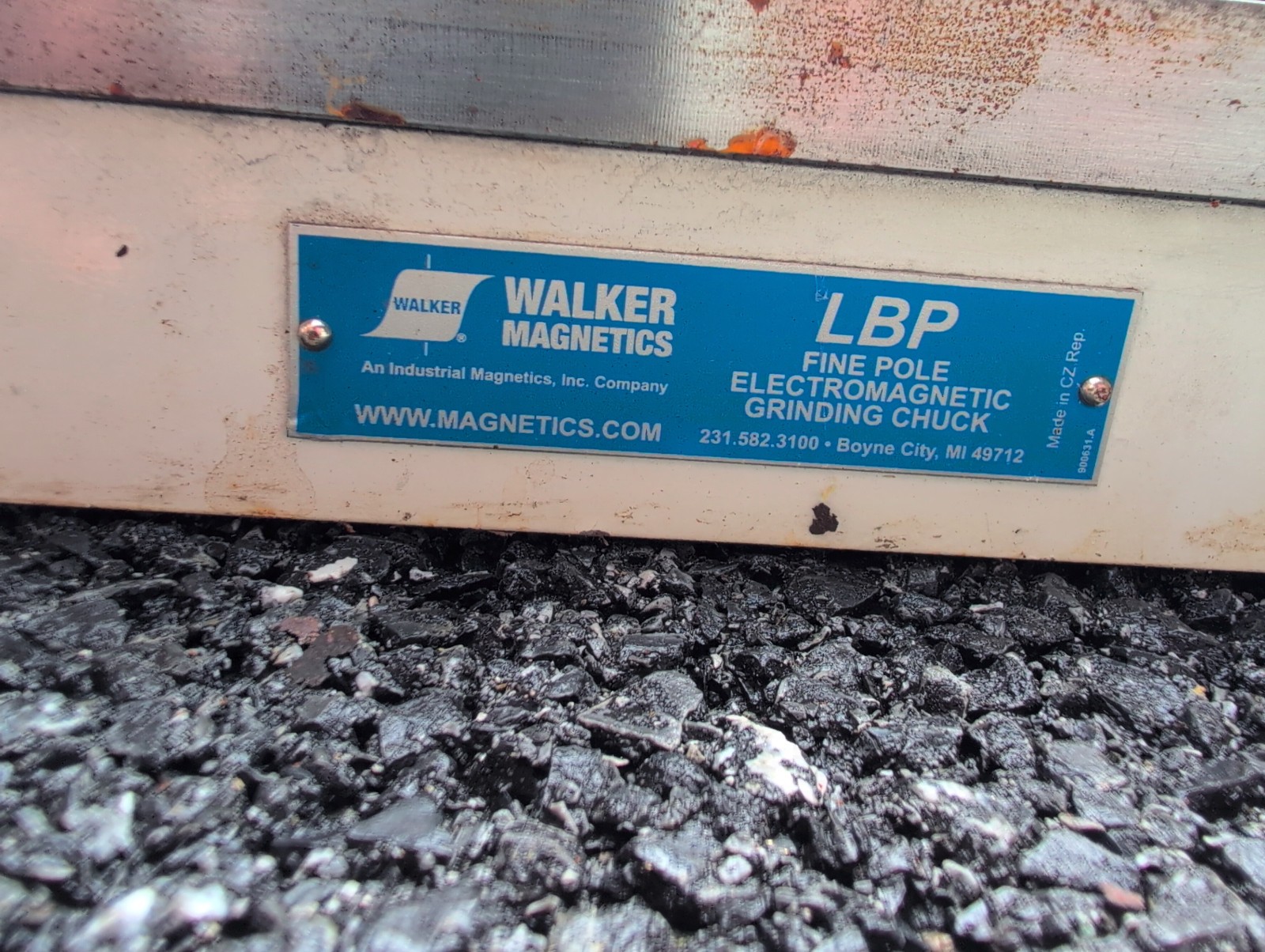 Walker Magnetics LBP Fine Pole Electromagnetic Grinding Chuck