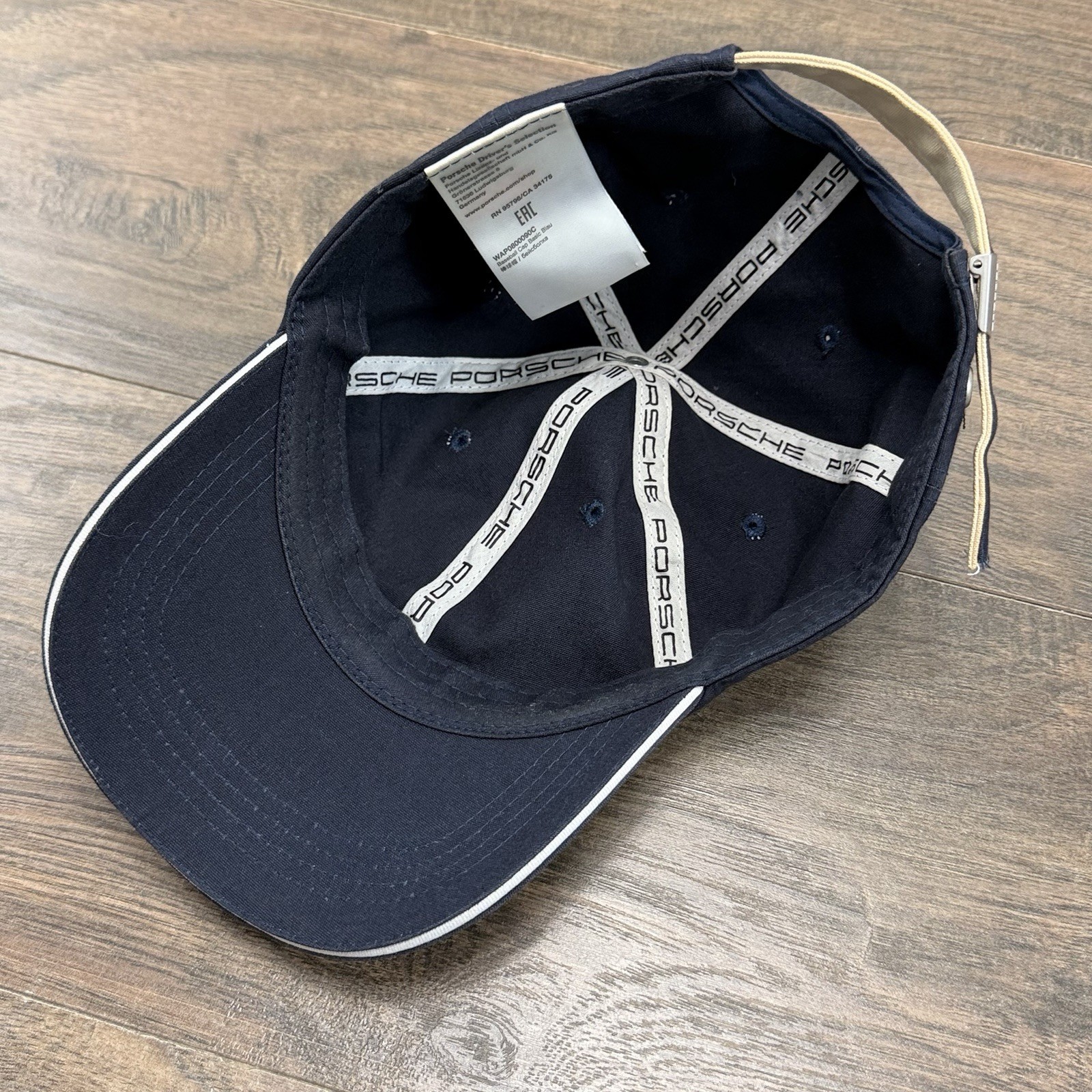 Porsche Hat Adjustable Design Drivers Selection Blue Logo Dad Baseball Cap