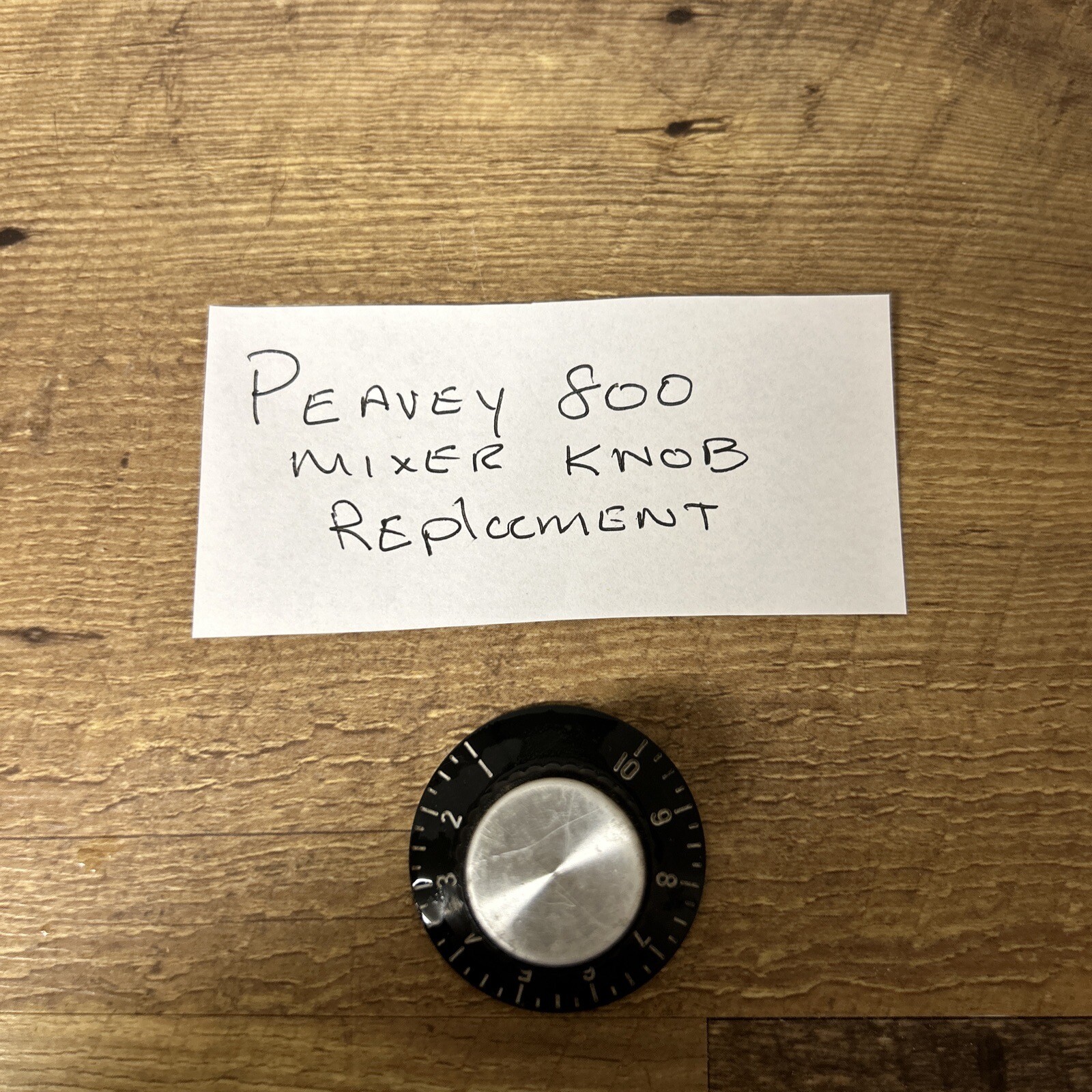 Peavey 800 Mixer Knob Replacement  - 1 to 10