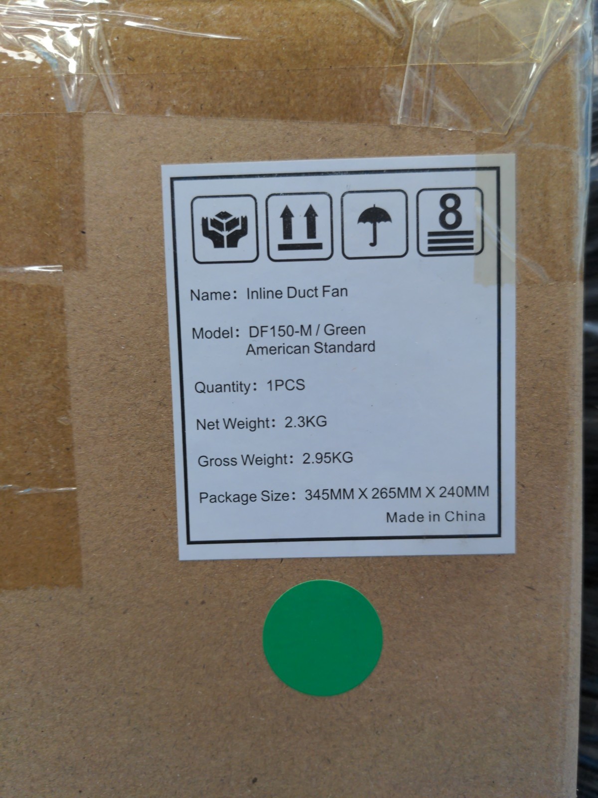 MARS HYDROPONICS Kit, 6" 350 CFM Inline Fan, Controller, Carbon Filter & Ducting
