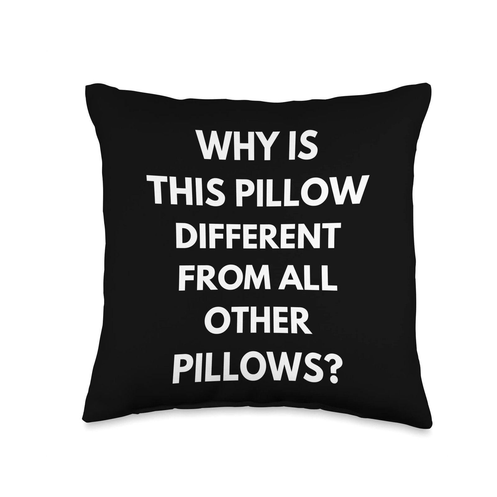 Funny Passover, Jewish Holiday, Four Questions, Seder Throw Pillow 16x16
