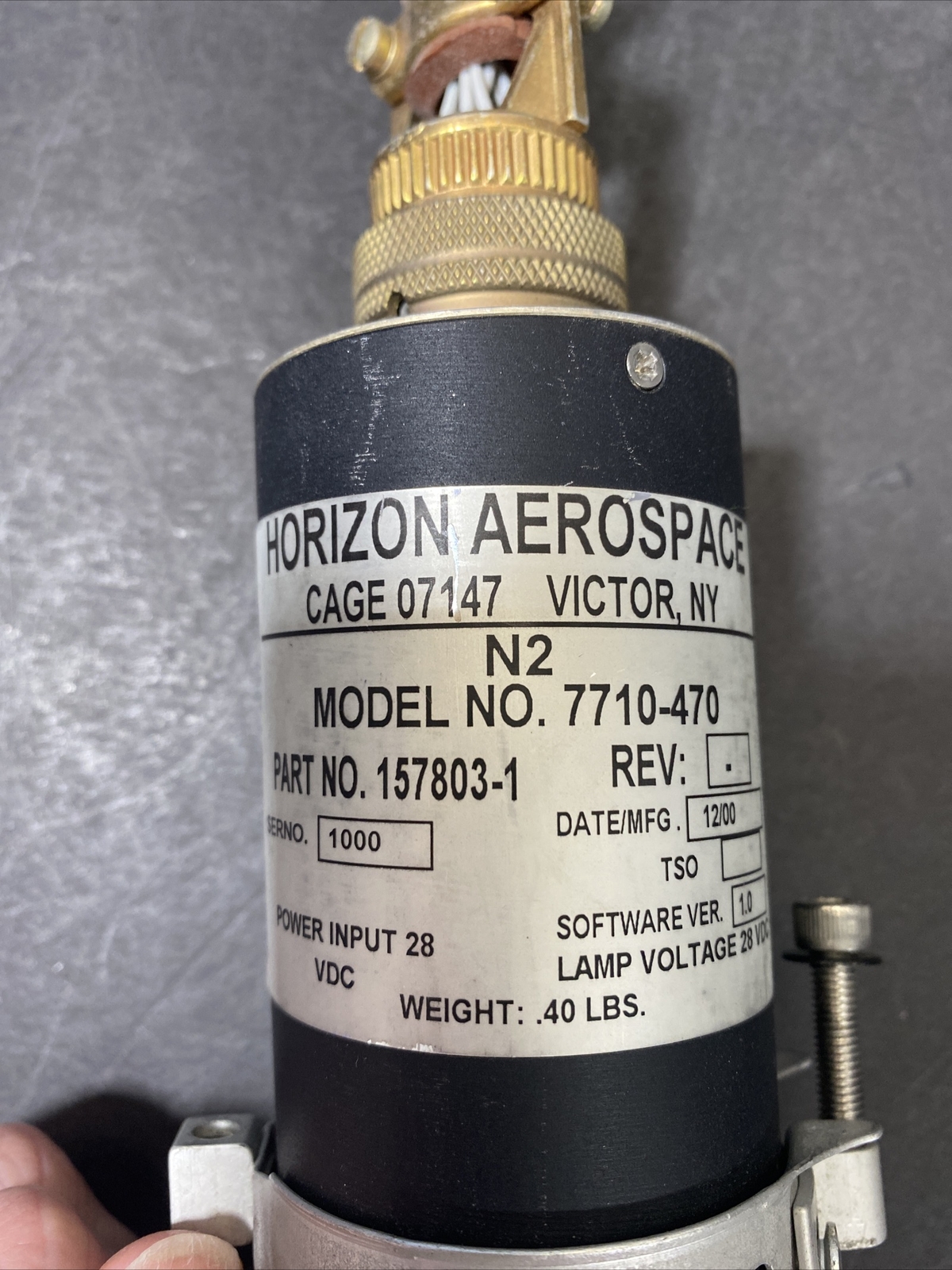 Horizon Aerospace N2 Gauge