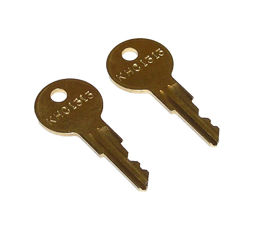 2 - KHC1313 Replacement Keys fit Kason, Kolpak, Norlake Refrigeration Equipment