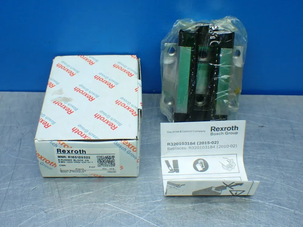 REXROTH R165129322 CARBON STEEL BALL RUNNER BLOCK  07211300371