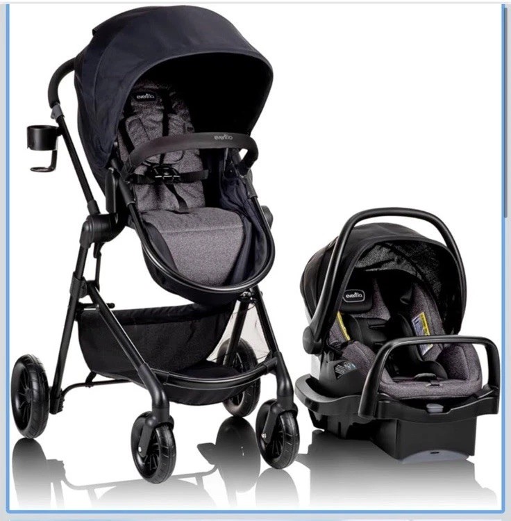 Evenflo Pivot Modular Travel System w/LiteMax Infant Base NEW IN BOX, Save Here!