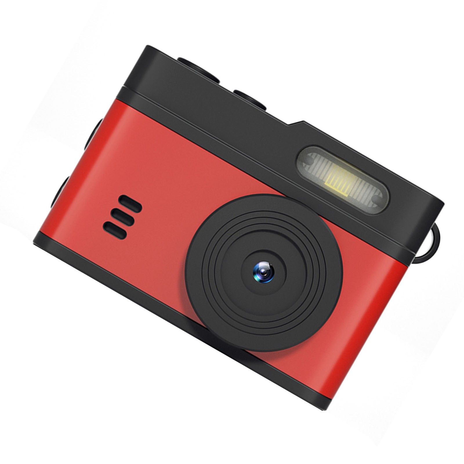 Keychain Camera 0.96inch HD Display 1080P 12MP Vintage Compact Camera With MVAE