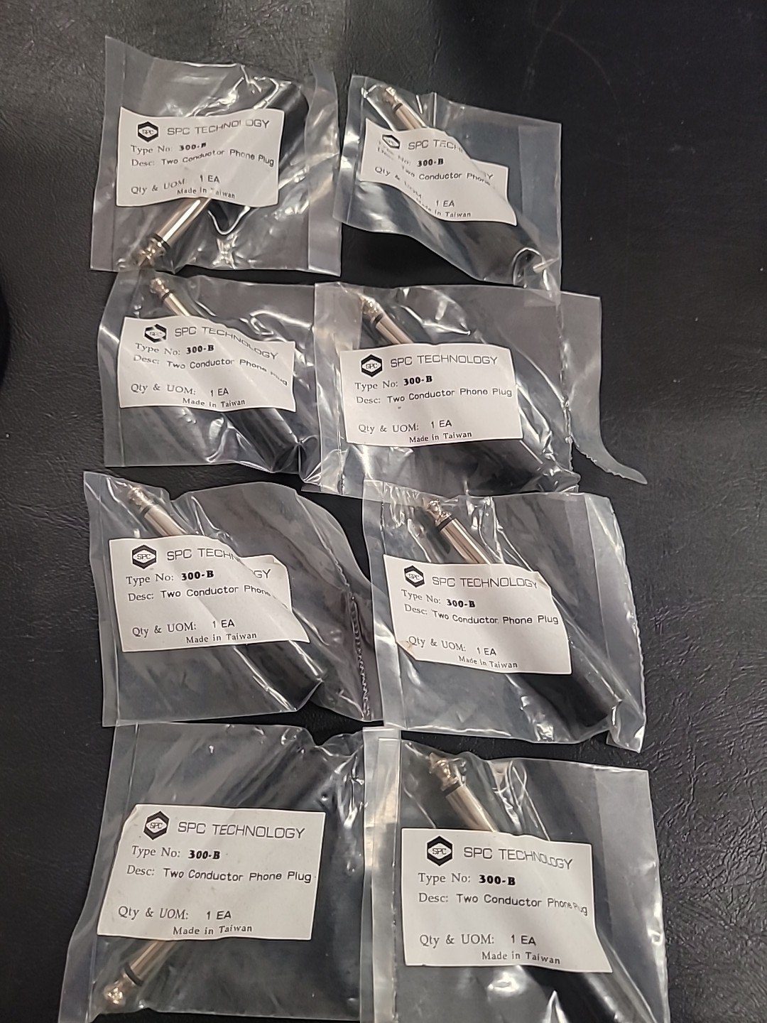 (8 NEW) SPC  300-B Two Conductor Phone Plug