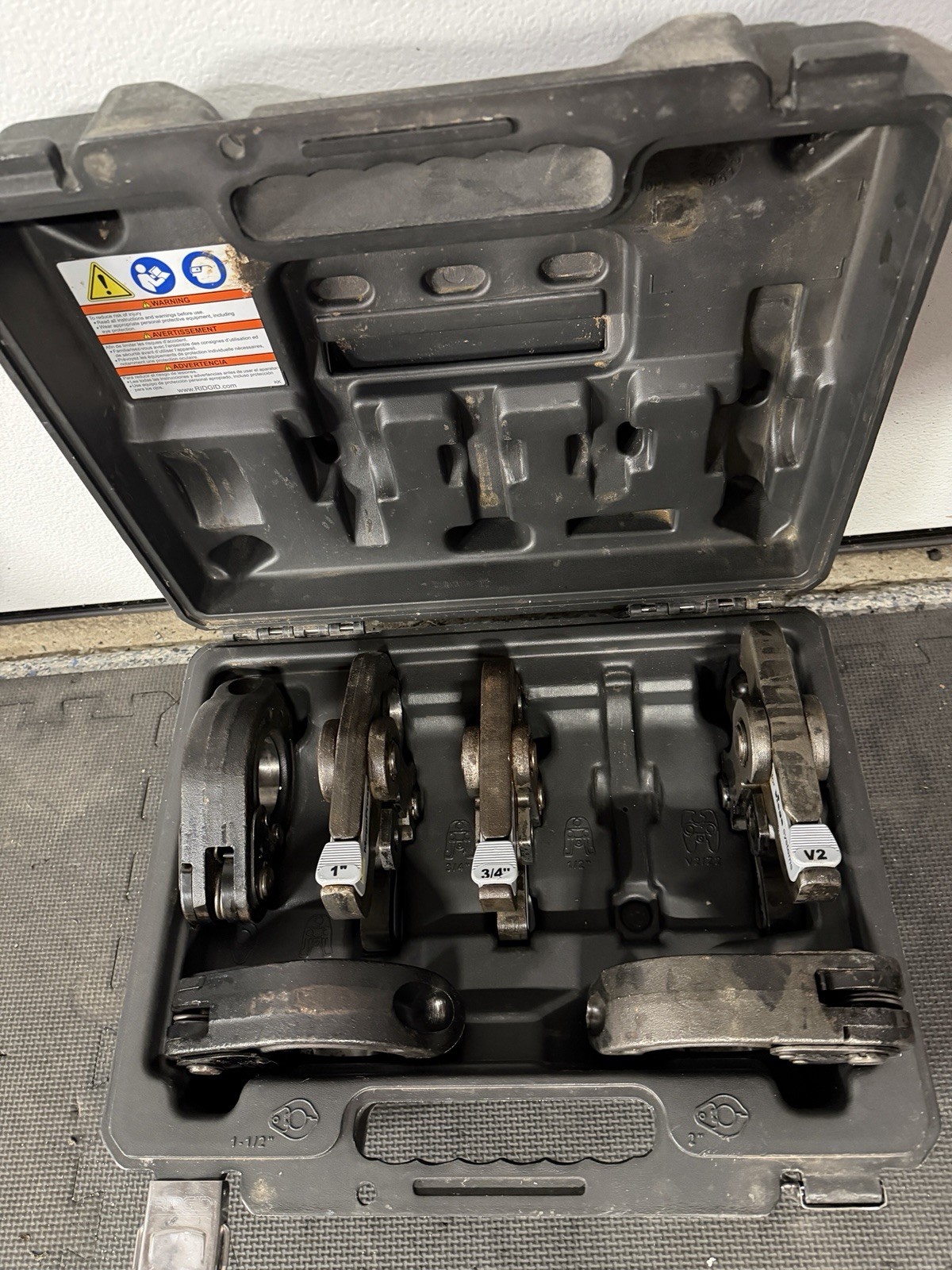 RIDGID MegaPress Press Tool Jaw and Ring Set
