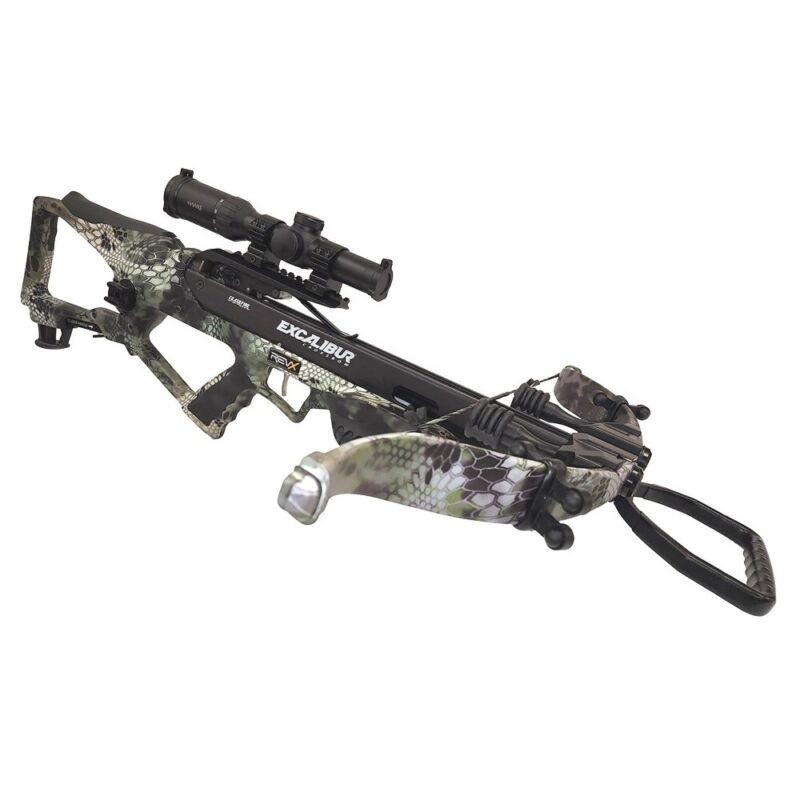 Wyvernized Excalibur REVX Crossbow in Kryptek Altitude NEW