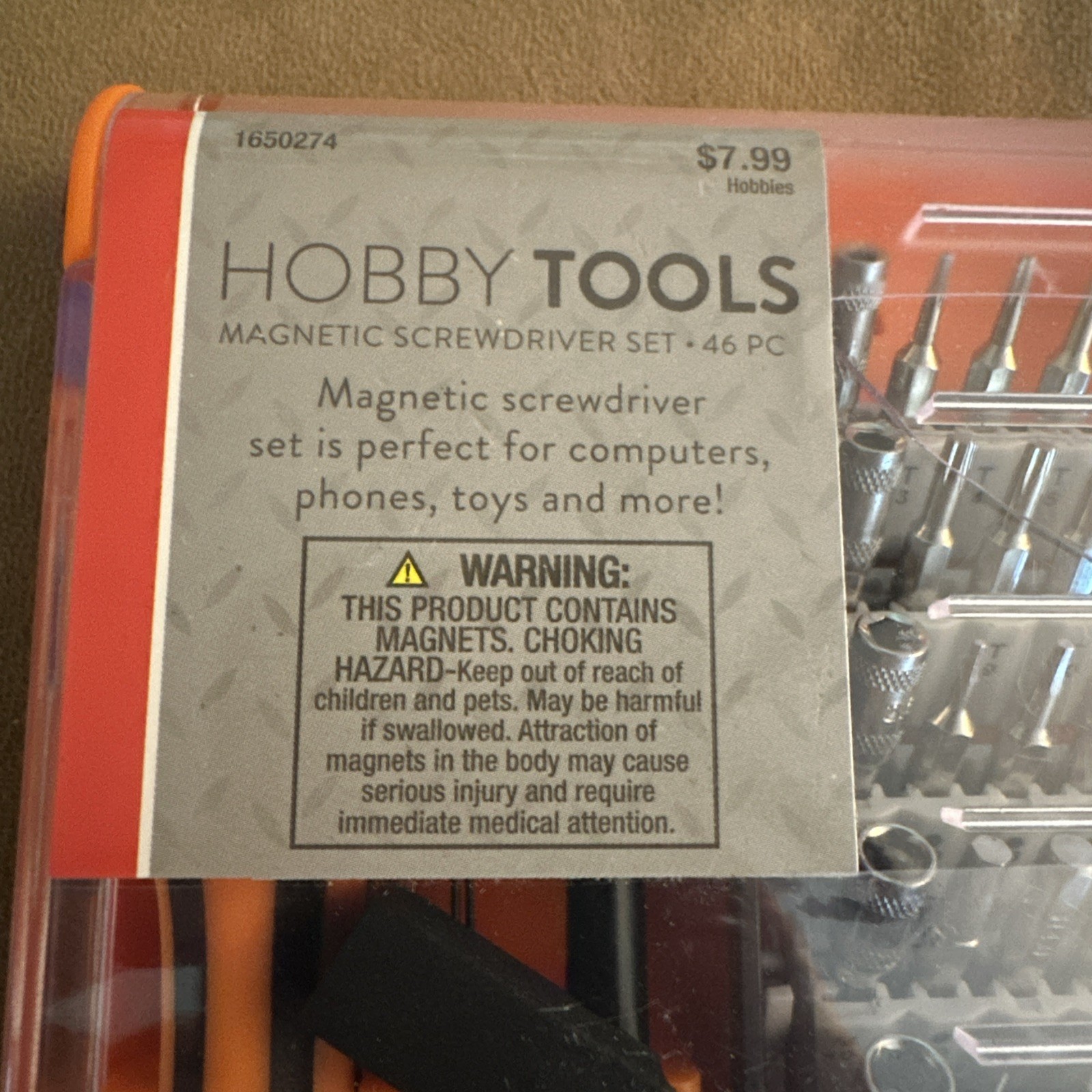 New! Sealed Hobby Tools Set 42 pc Multi driver magnetic screwdriver set COMPLETE