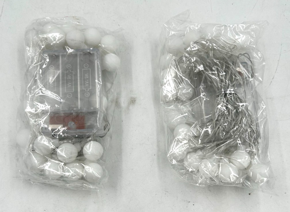 2 pak 30ct LED Globe String Lights In Box