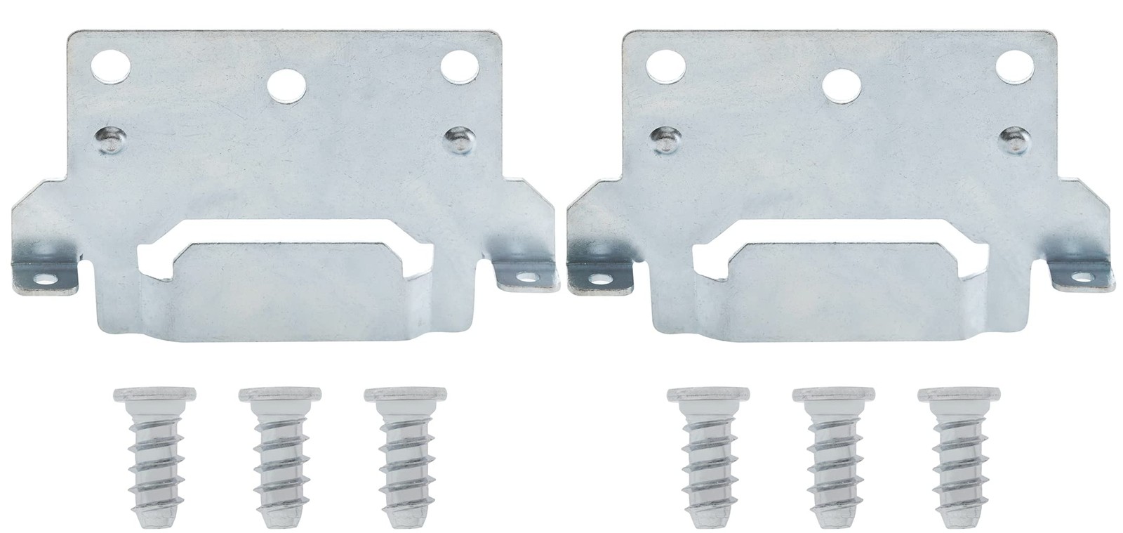 Spare Hardware Parts Replacement for IKEA Bed Frame 116791+105307, Silver