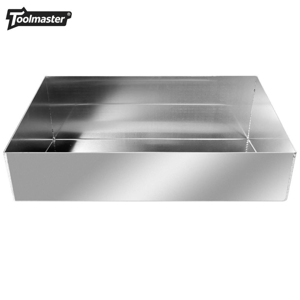 Aluminum 4 Gallon Shelf Storage Holder For Trailer Shop Garage Organizer Silver